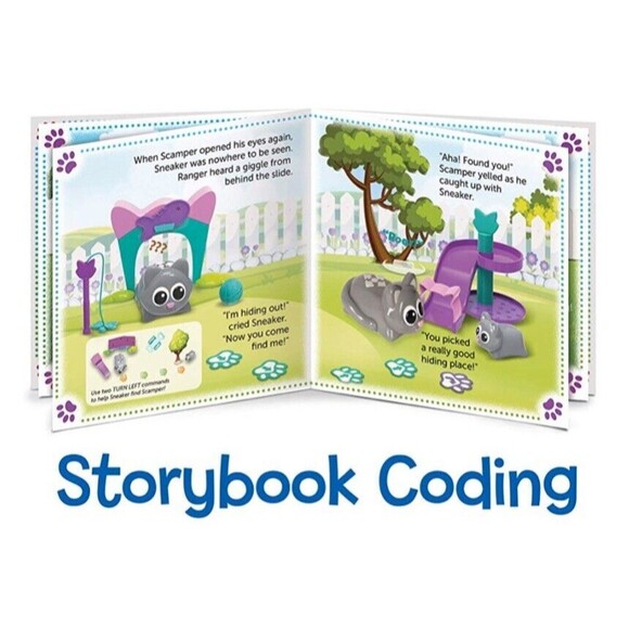 Learning Resource Preschool Coding Critters STEM Skills Scamper & Sneaker - Picture 7 of 12